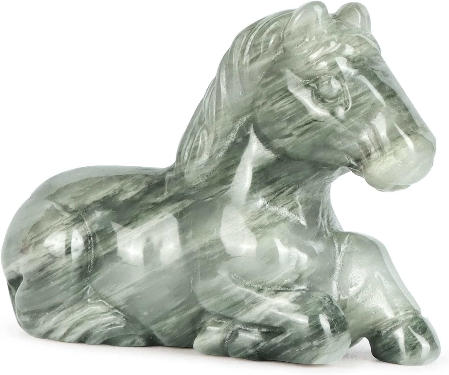 Crystal Horse Figurines
