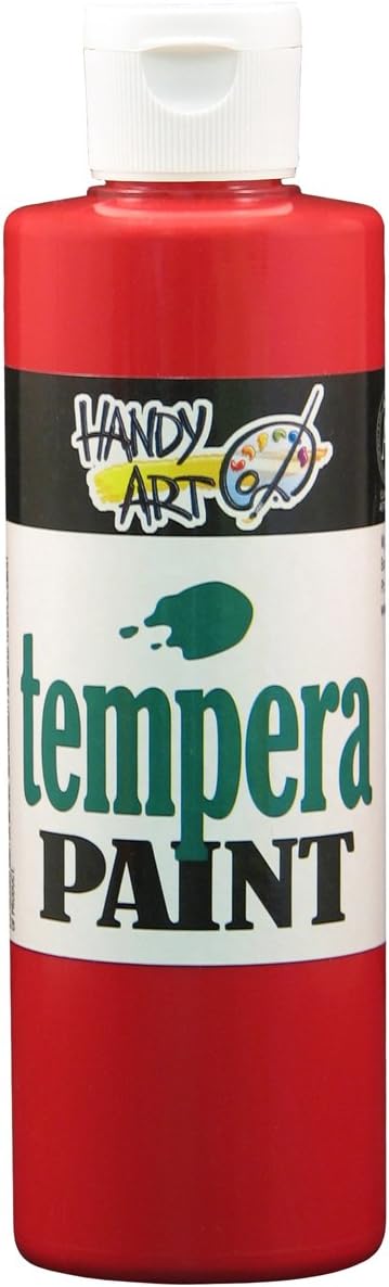 Handy ArtTempera Paint 8oz-Red