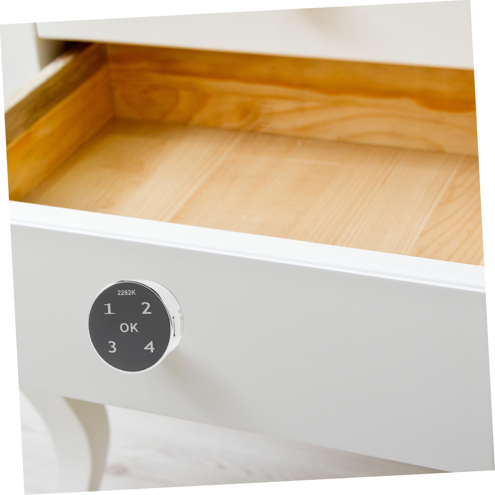 Mikikit 2stücke Elektronisches Passwortschloss Für Schranktüren Touchscreen Digital Lock Mit Einzigartigem Design Passend Für Verschiedene Möbel Sicher Und Langlebig Für Zuhause Und