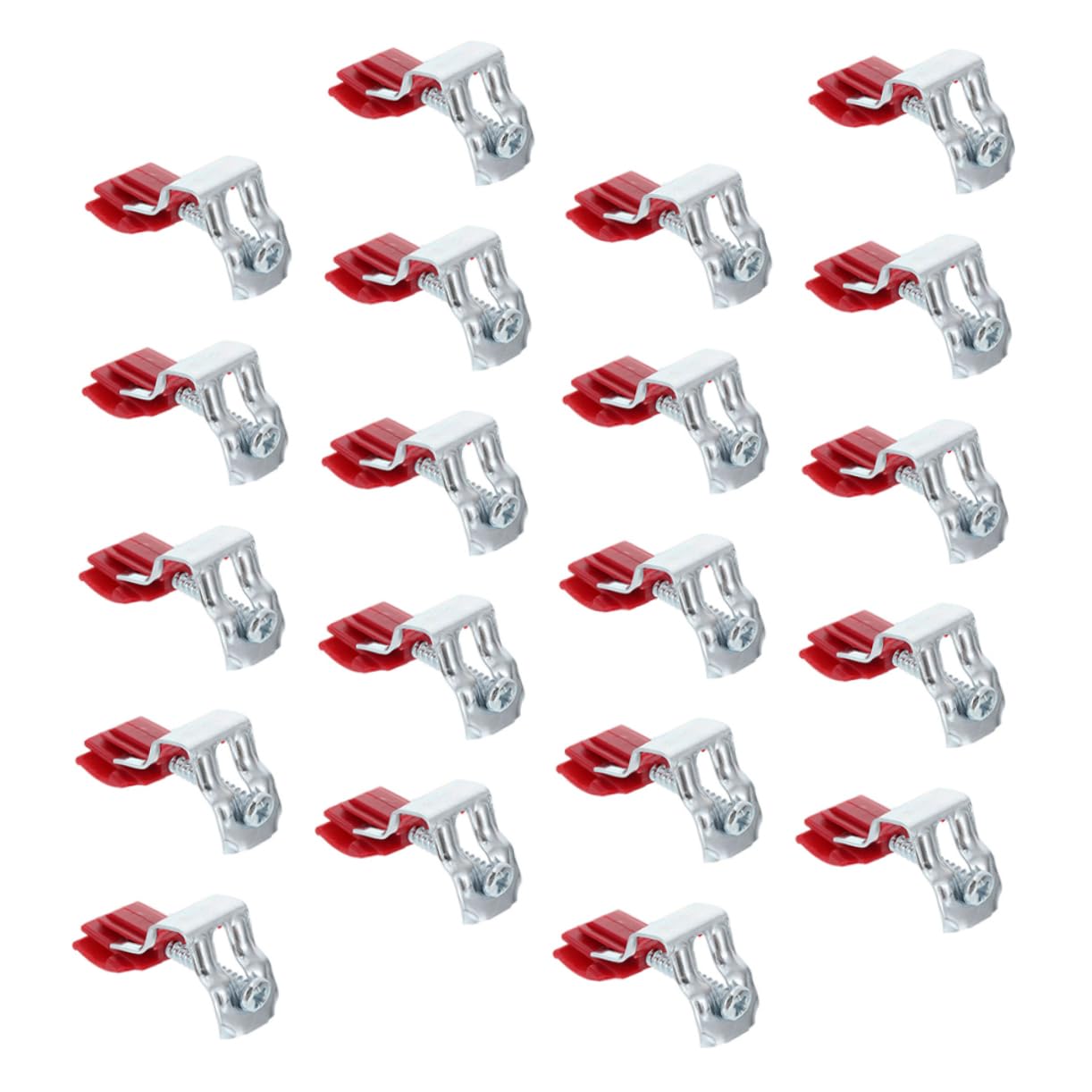 Fixation évier cuisine lot de 20 clips arqués pour pose rapide sous plan de travail