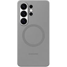 Samsung Official Silicone Magnet Phone Case for Galaxy S26 Ultra, Soft-Touch, Durable Grip, Great Feel - Gray