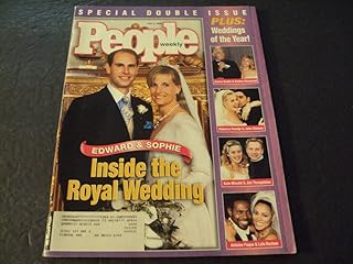People Weekly Jul 5 1999 Edward and Sophie Royal Wedding, Weddings of Year