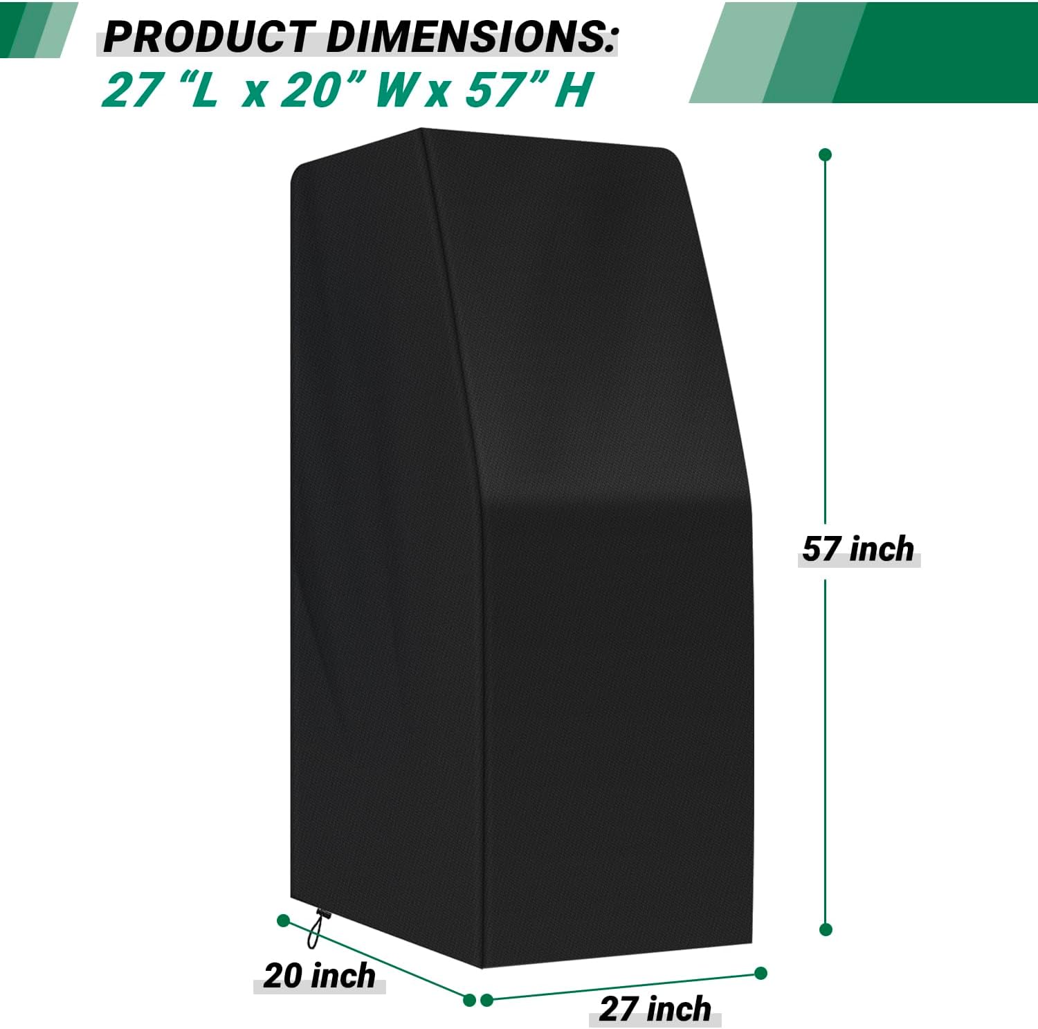 Arcade Machine Cover 420D Oxford Dustproof Electronic Game Machine Cover (20"L X 27"W X 57"H)