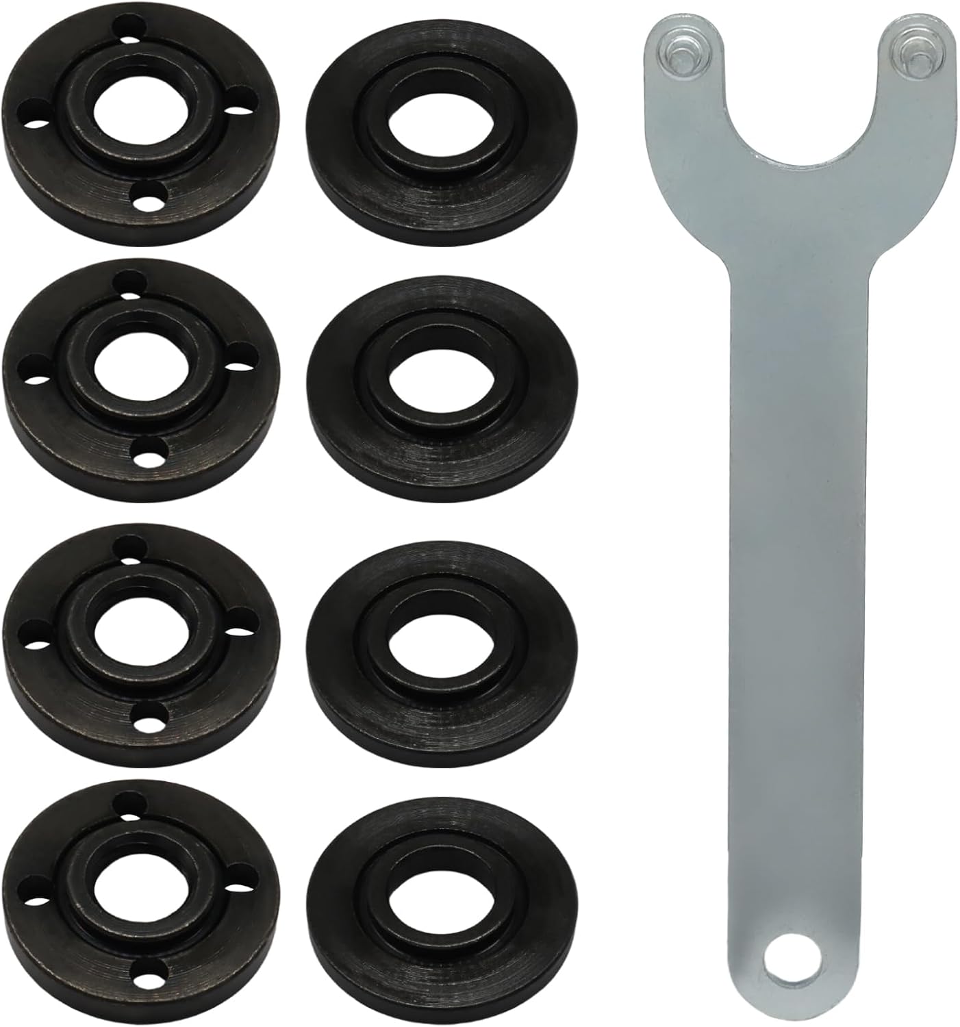 2 Pack Angle Grinder Flange Nut for 4.5" 5" Grinder