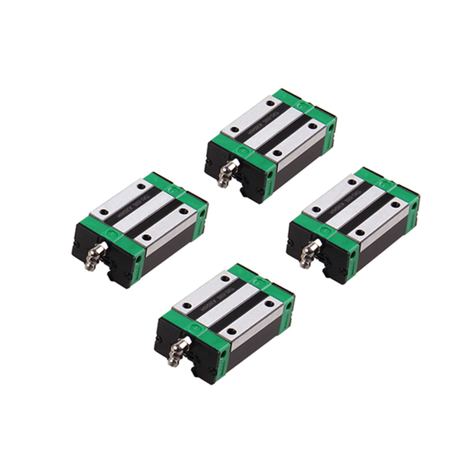 Linearführung HGR 20-1700mm Linearschiene mit 4PCS Gleitblock Kugelumlaufspindel Führungsschiene für 3D Drucker CNC Maschine | DE