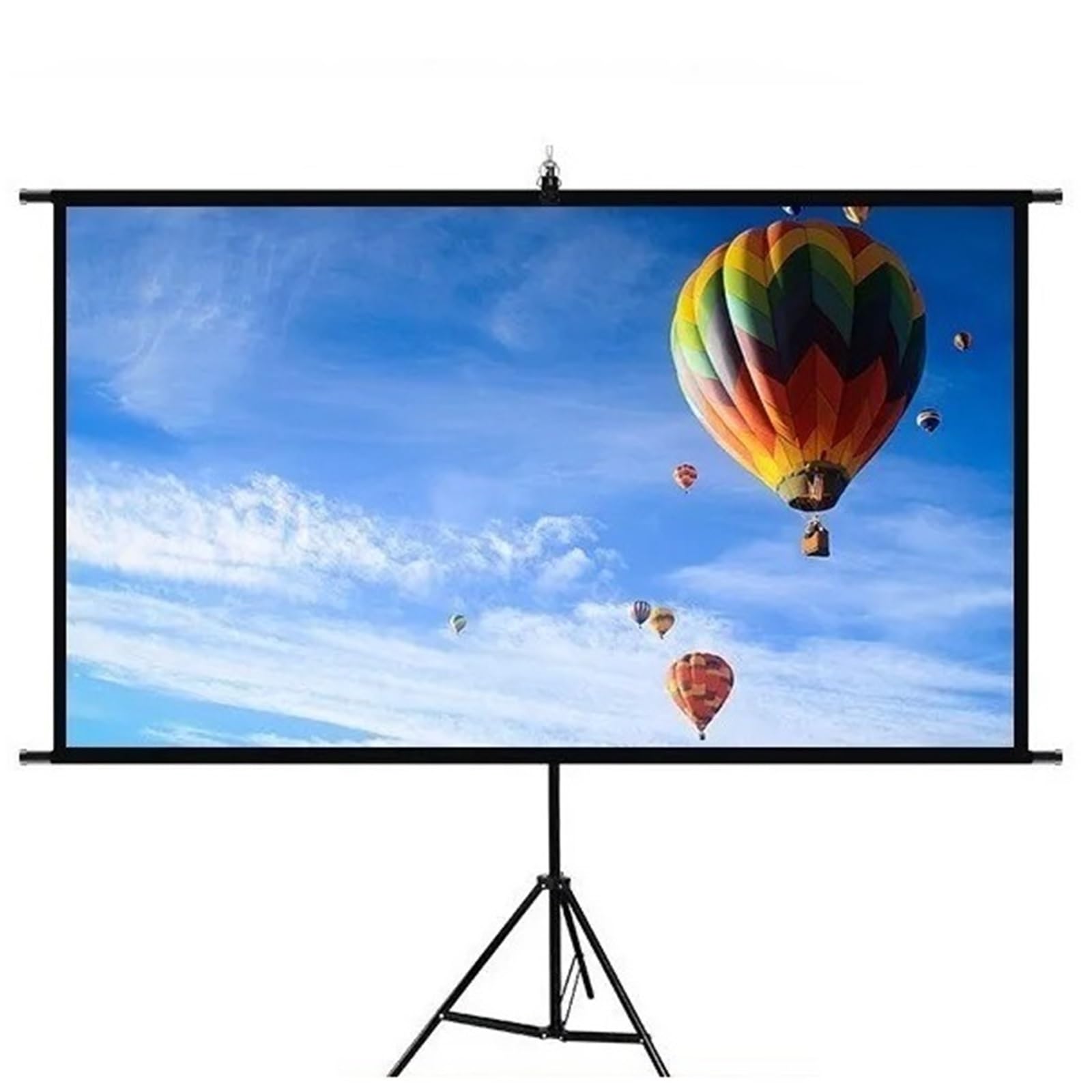 Toile Projection Écran de projecteur sur trépied 120 Pouces