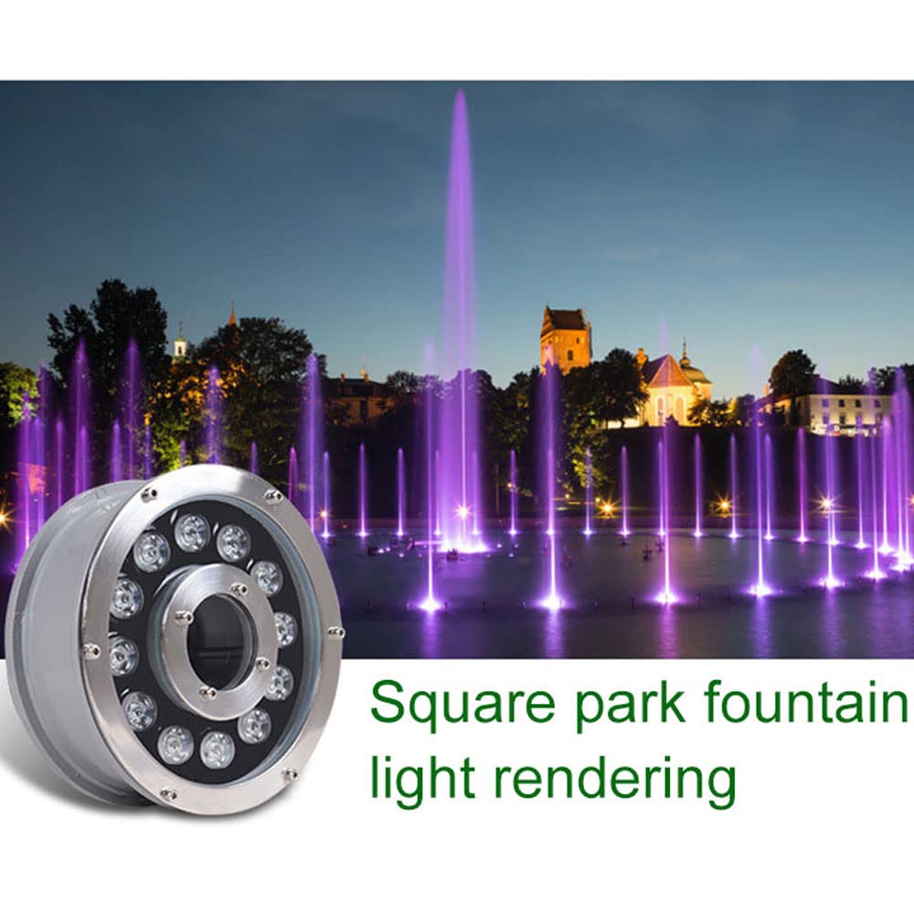 LED-fontänljus IP68 Vattentäta strömmande ljus Undervattensljus Fiskdammsljus Poolljus Landskapsljus Undervattensspotlights (flera färger och effekt)