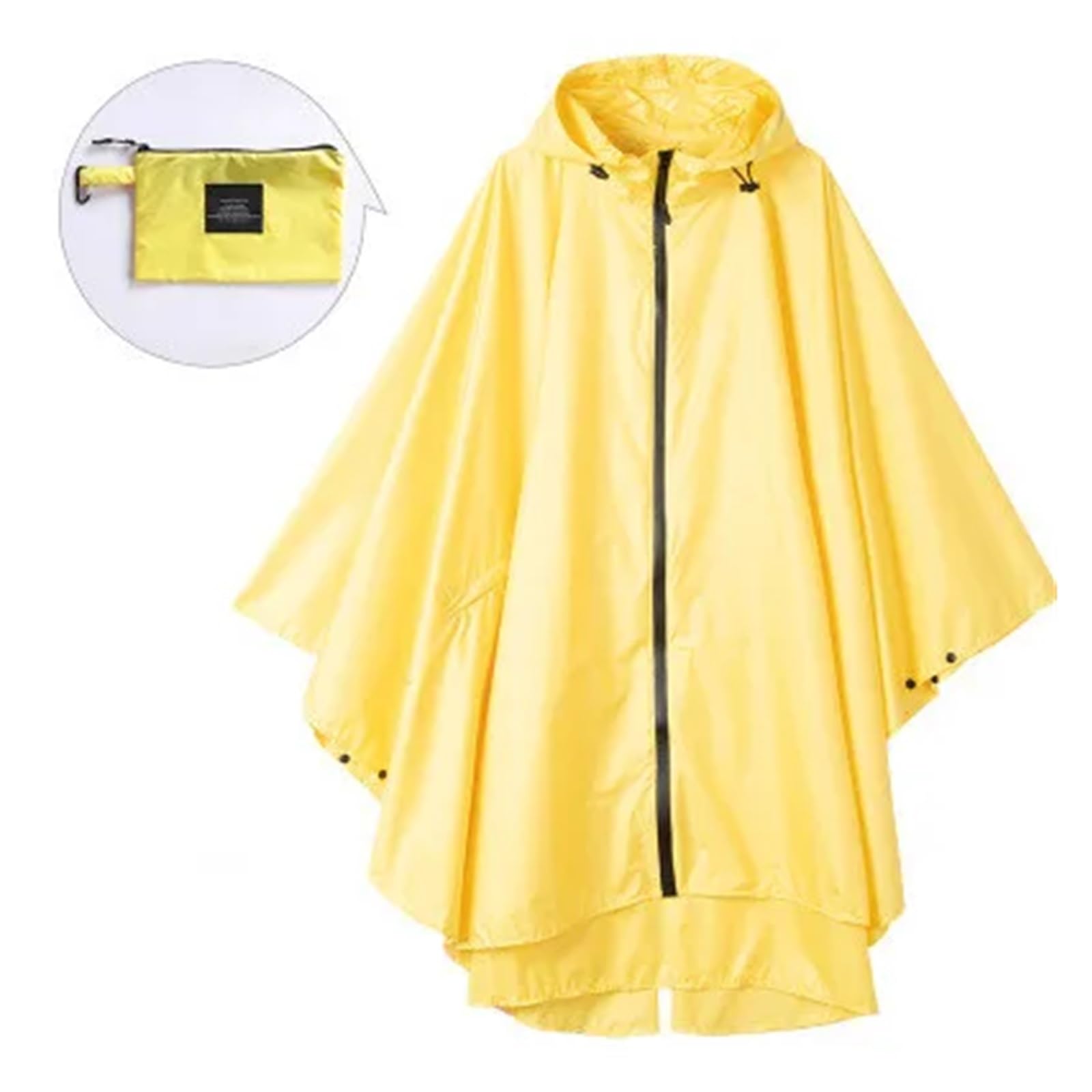 Poncho De Pluie Adulte Poncho imperméable for femme et homme, vêtement de pluie for la randonnée et le cyclisme