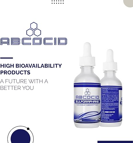 Miniatura 6 de Sulforafano activado y estabilizado, 490 mg, líquido de 4 onzas, 240 porciones, fabricado en Estados Unidos, absorción rápida, ingredientes potentes