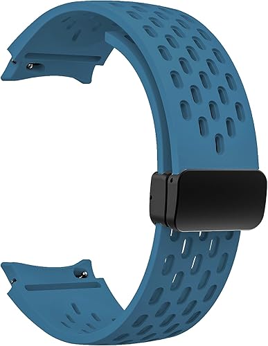 Miniatura 1 de Correa de reloj sin brecha para Samsung Galaxy Watch 6 1.575 in 1.732 inWatch 6 Classic 1.693 in 1.850 inWatch 5 Pro 1.772 inWatch 4 Classic 1.654