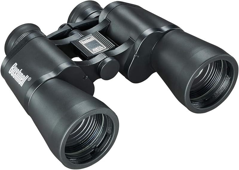 Binoculares gran angular Bushnell Falcon 10x50 | Porro Prism, InstaFocus, BK7, oculares plegables, agarre antideslizante
