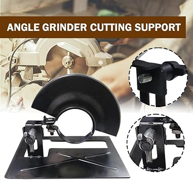 Angle Grinder Holder, Adjustable Dust-Free Bracket, Machine Base, Hand-Fixed, For Cutting, Angel Mill Accessories