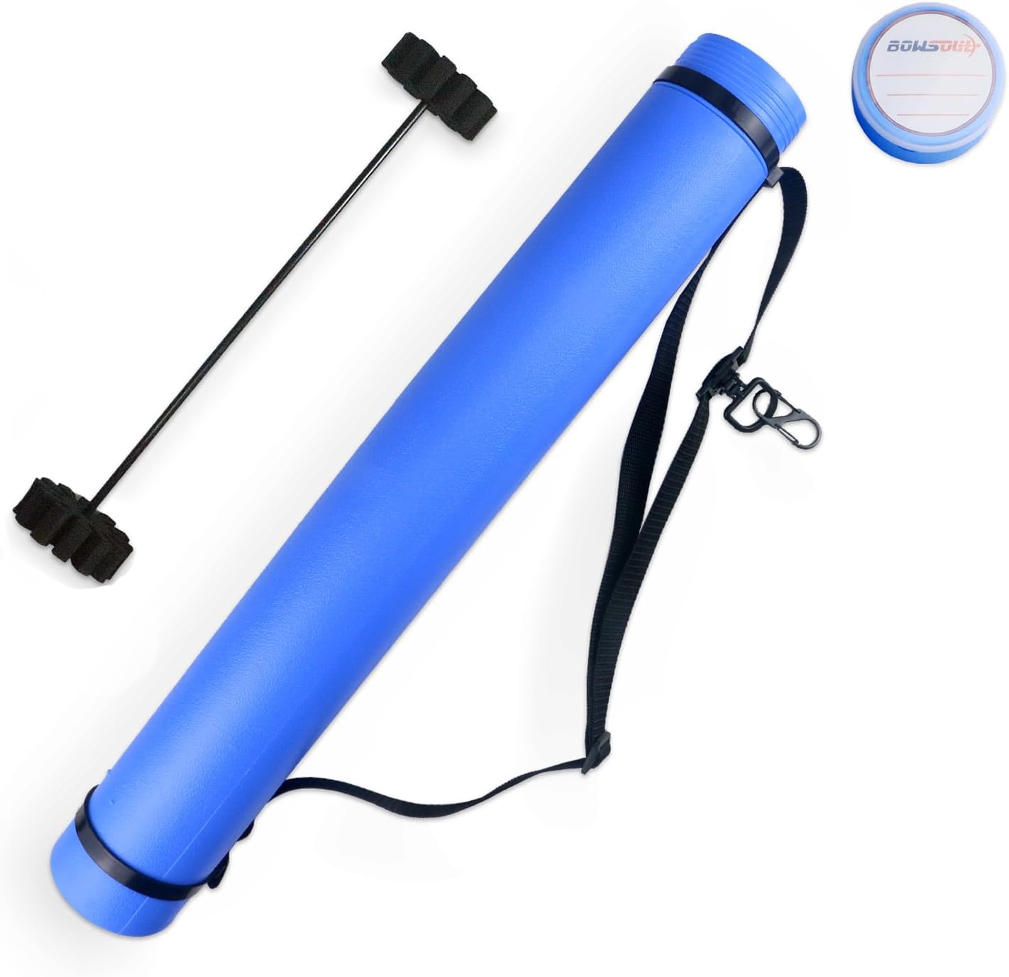 Arrow Tube Case Adjustable and Extendable Archery Arrow Holder Archery Quivers for Hunting, Target Shooting-Protective EVA Foam Arrow Insert Included