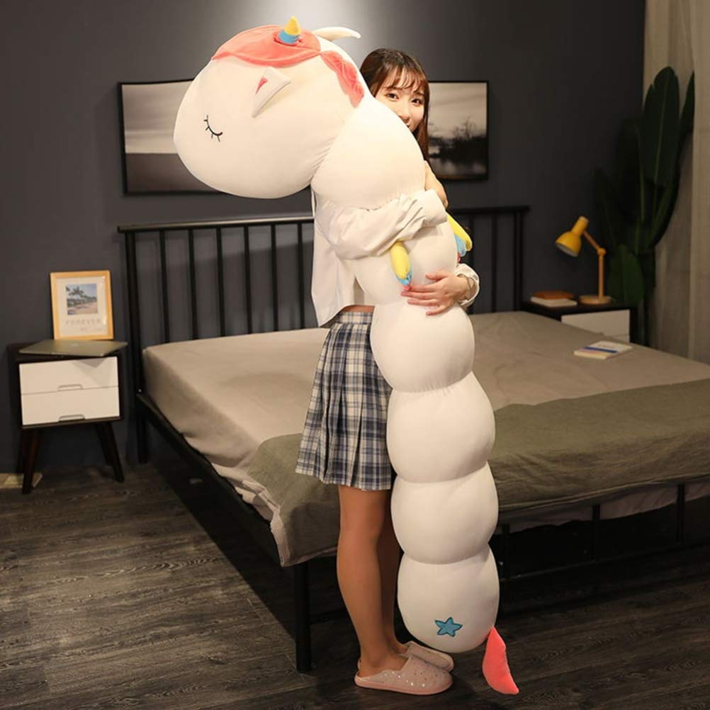 Amazon.co.jp: ロング枕 抱きまくら アニマル ぬいぐるみ 毛虫タイプ