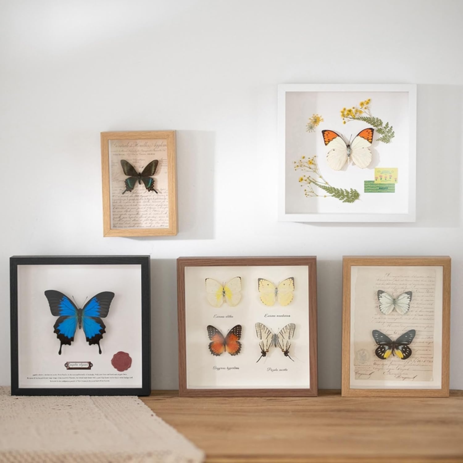 Beydodo Photo Frames 9x9, Picture Frame for Table 1 Pack Vertical or Horizontal, Wood MDF Family Picture Display for Office