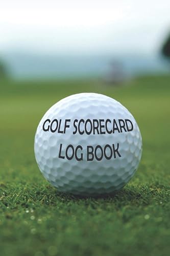 Golf Scorecard Log Book: Yardage Notebook Journal to Track, Analyze and Record Game Statistics, Score and Stats Keeper ( 6 x 9 - 100 pages )