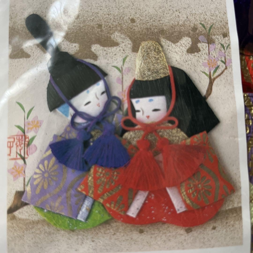 Amazon.co.jp: お雛様くるみ絵（和紙）手作りキット : ホビー