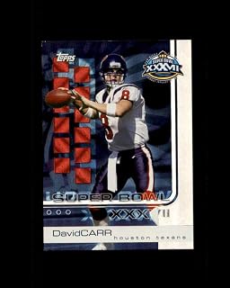2003 Topps Pro Bowl Card Show #3 David Carr - Ships in Mint Brand New Holder