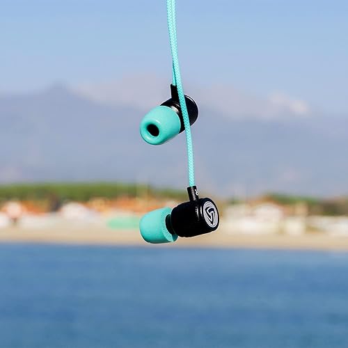 Miniatura 3 de LUDOS Ultra In Ear - Audífonos con cable, micrófono y control de volumen, con espuma viscoelástica, cable reforzado, graves, compatibles con iPhone,
