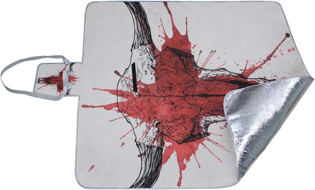 レジャーシート すばしこい 牛 ピクニック 折りたたみ 撥水 アウトドア クッション マット コンパクト 花見 運動会 キャンプ 遠