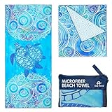 Elite Trend Microfiber Beach Towel for Adults with...