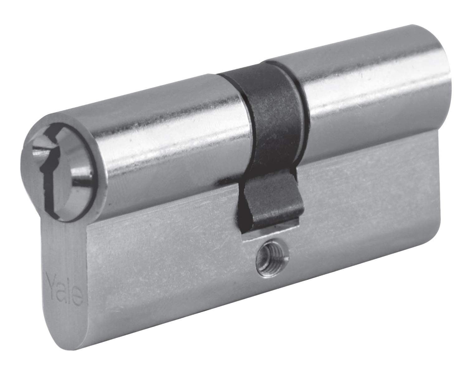 Mezzo Cilindro Yale Sicurezza - Serratura Europea Nichelata 40/10mm Con 3 Chiavi - Foto 11