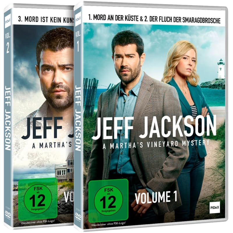 Jeff Jackson (A Martha's Vineyard Mystery) Die vier spannenden Kriminalfälle nach den Romanen von Philip R. Craig mit Jesse Metcalfe (bk: Desperate Houswives und Dallas)