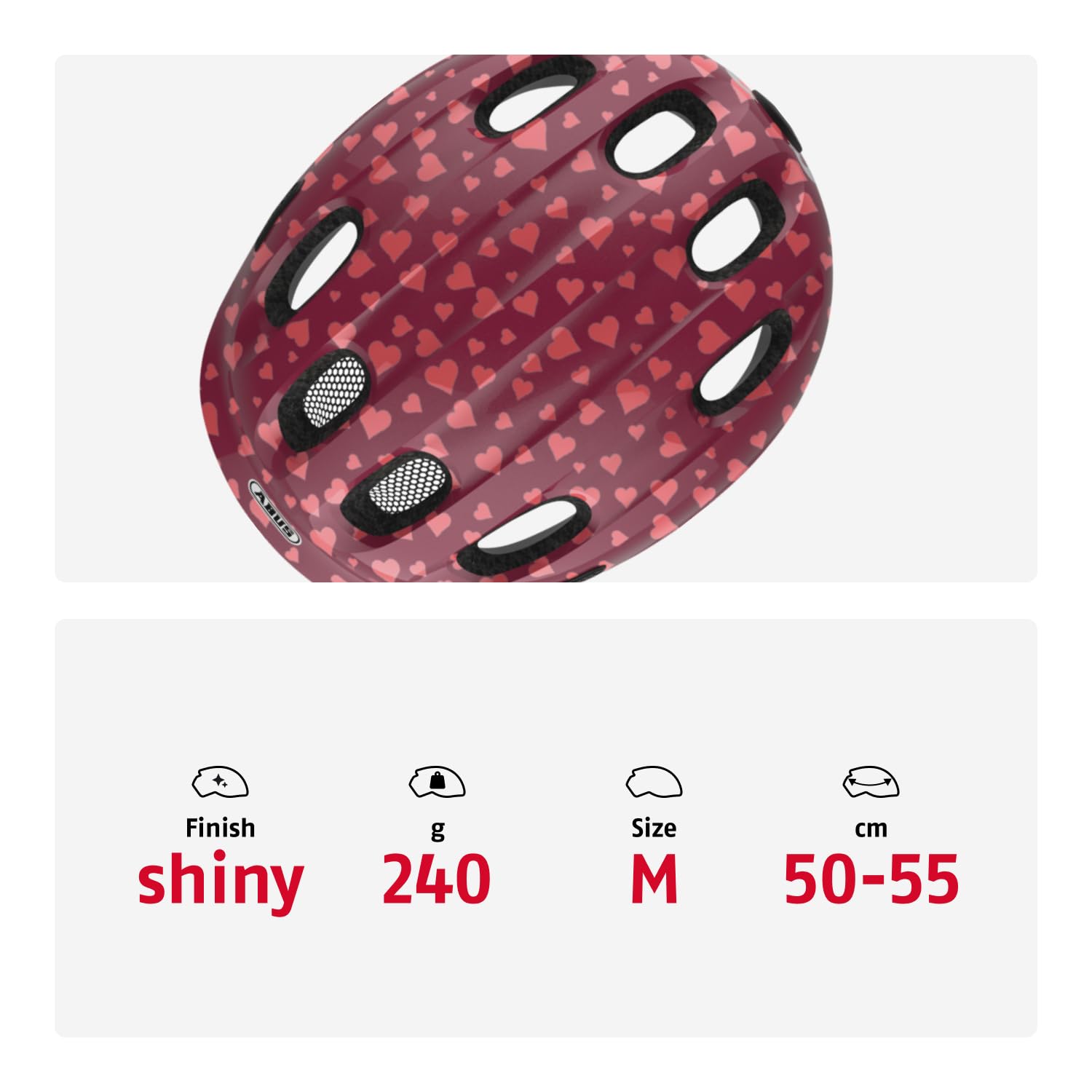 ABUS ABUS Casque Smiley 2.0 pour Enfants - Casque de vélo Robuste pour Filles et garçons in use