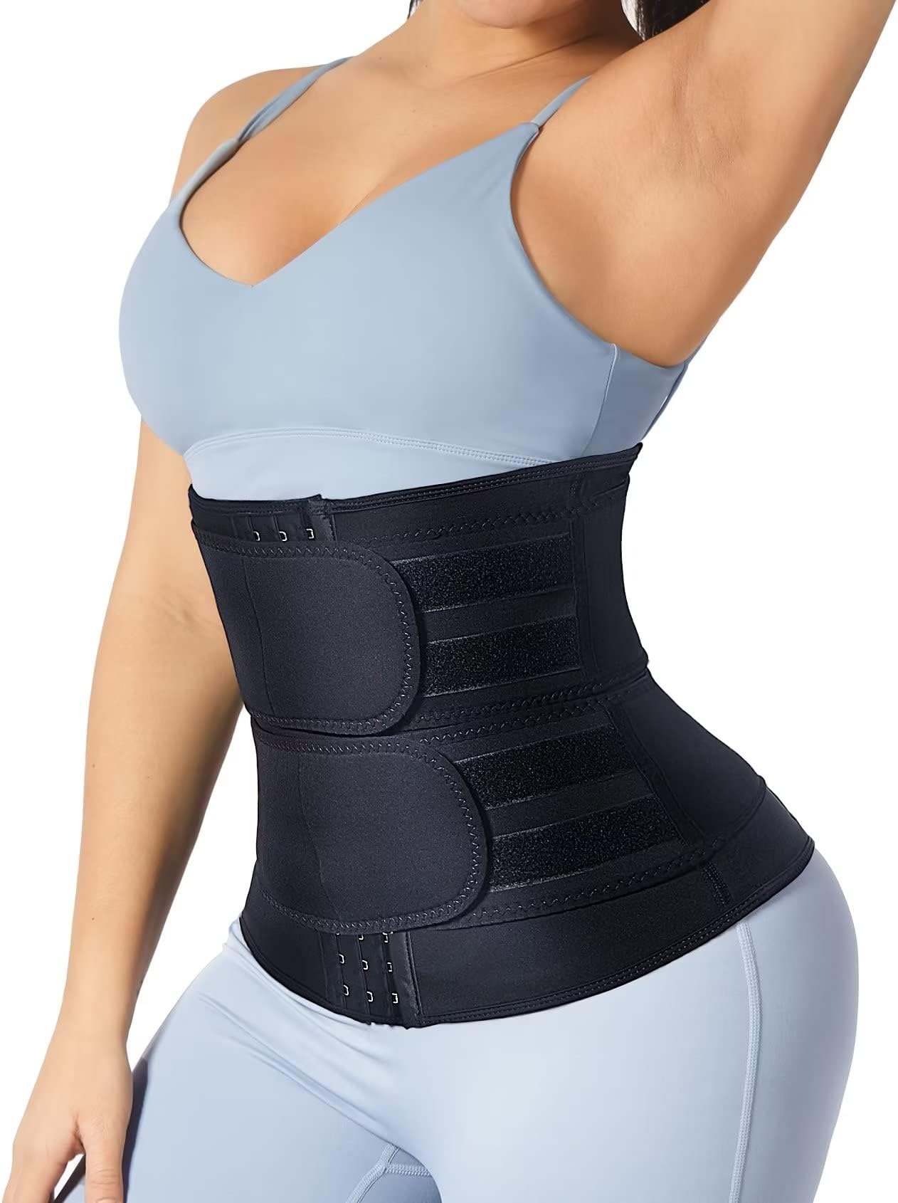 TELALEONeoprene Waist Trainer for Women Slimming Body Shaper Waist Trimmer Cincher Sweat Belt