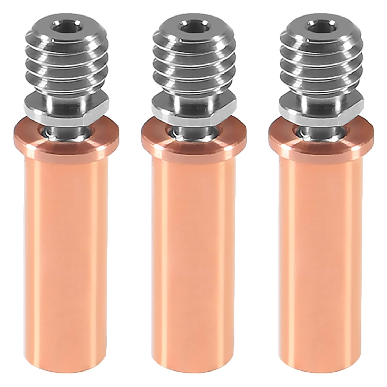 Heatbreak Bimetallico Titanio-Rame Per Stampanti 3D - Compatibile Sidewinder X1/X2, Kraken, Chimera - Foto 3