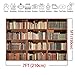 LYWYGG 7X5FT Bookshelf Backdrop Vintage Bookcase Magic Books Grunge Ancient Library Vinyl Photography Background Photo Studio Props CP-49