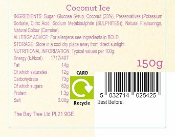The Bay Tree - Coconut Ice Cubes, 160g