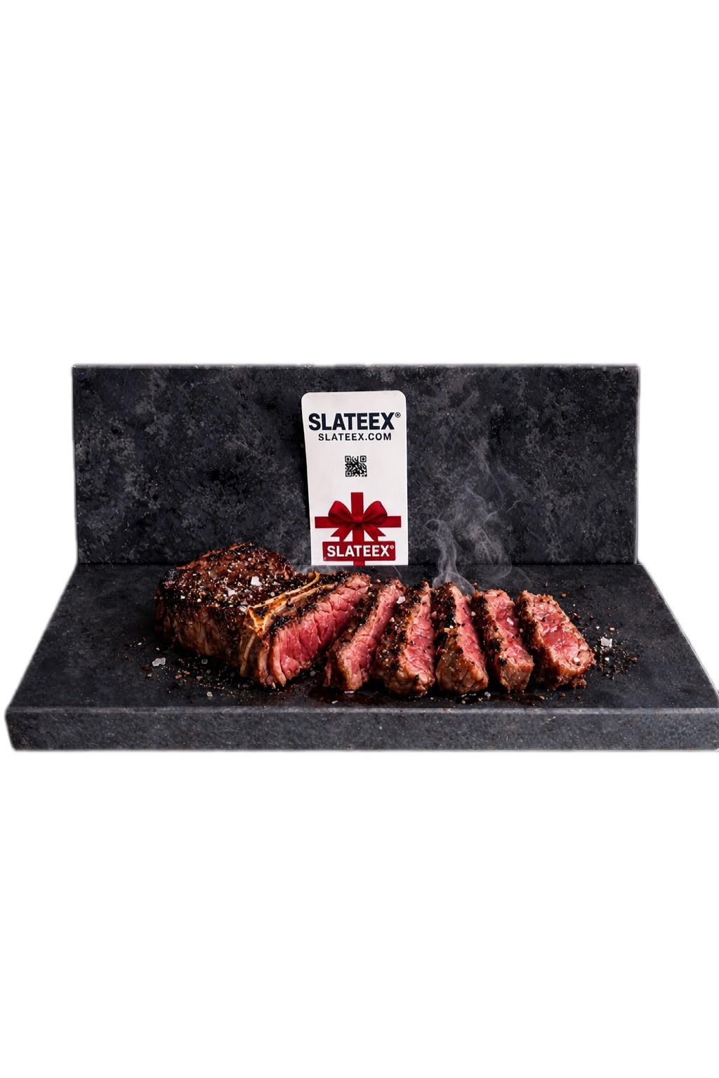 Piastra in pietra ollare Elegant Line, 34,5 × 18,5 × 2 cm, grigio, bordi smussati, per barbecue e pietra calda, pietra ollare italiana di alta qualità