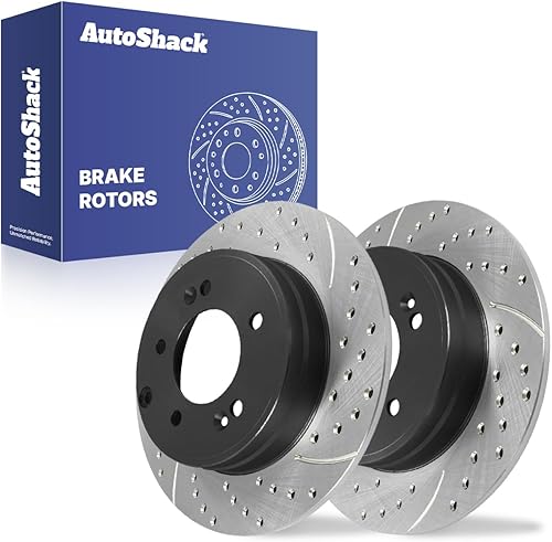 Miniatura 10 de AutoShack Rotores de freno trasero Kit de repuesto para Hyundai Sonata 2011-2019 2012-2017 Azera 2016-2018 Tucson 2011-2020 Kia Optima 1.6L 2.0L