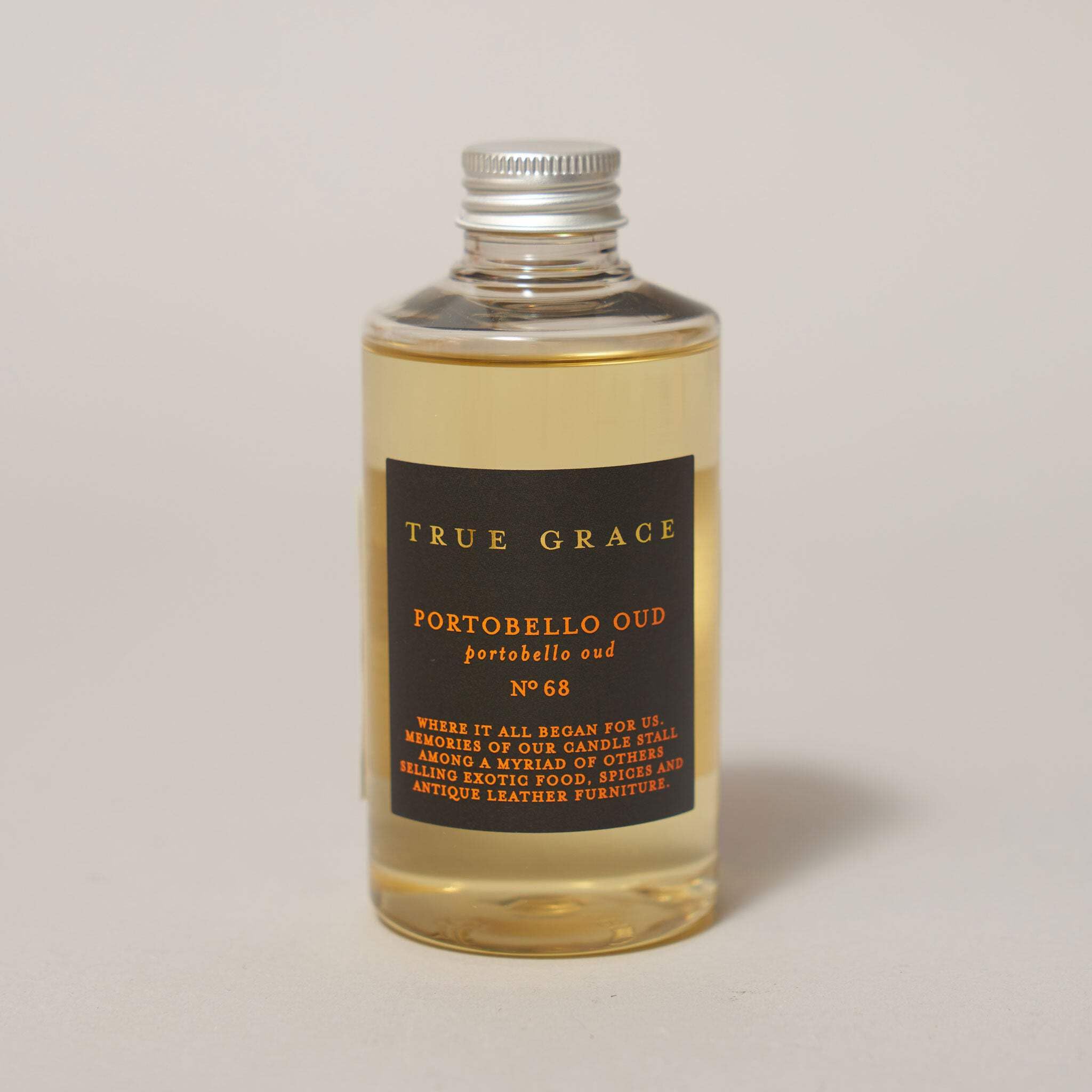 True GracePortobello Oud 200ml Room Diffuser Refill