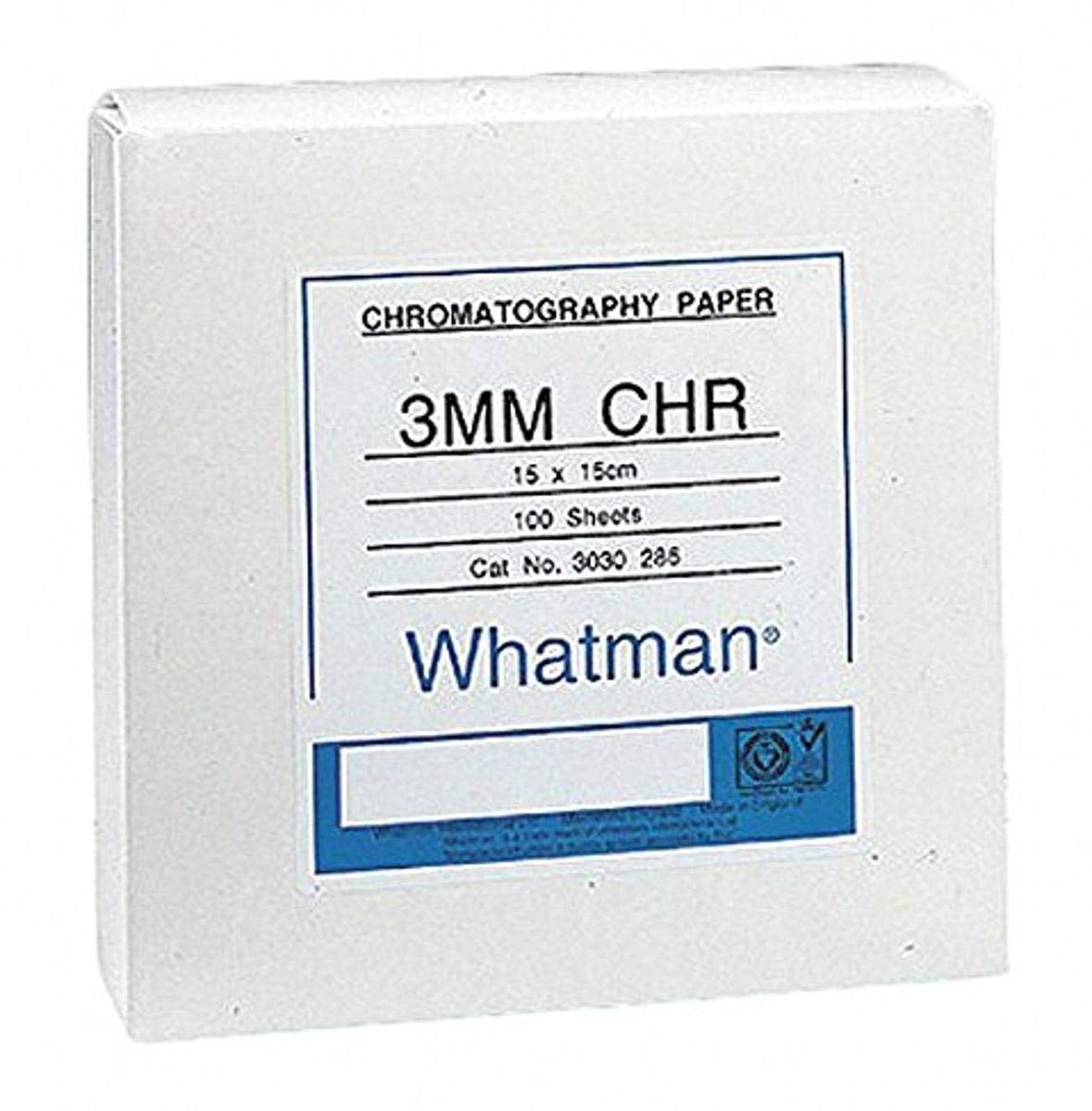 GE Whatman 3030153 Grade 3MM Chr Blotting Paper, Sheet, 15 x 17.5 cm