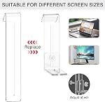 Center Screen/Middle Screen Webcam Mount, Position Webcam Anywhere on Monitor, Compatible with Logitech MX Brio, C920x, C922, C930 Webcams