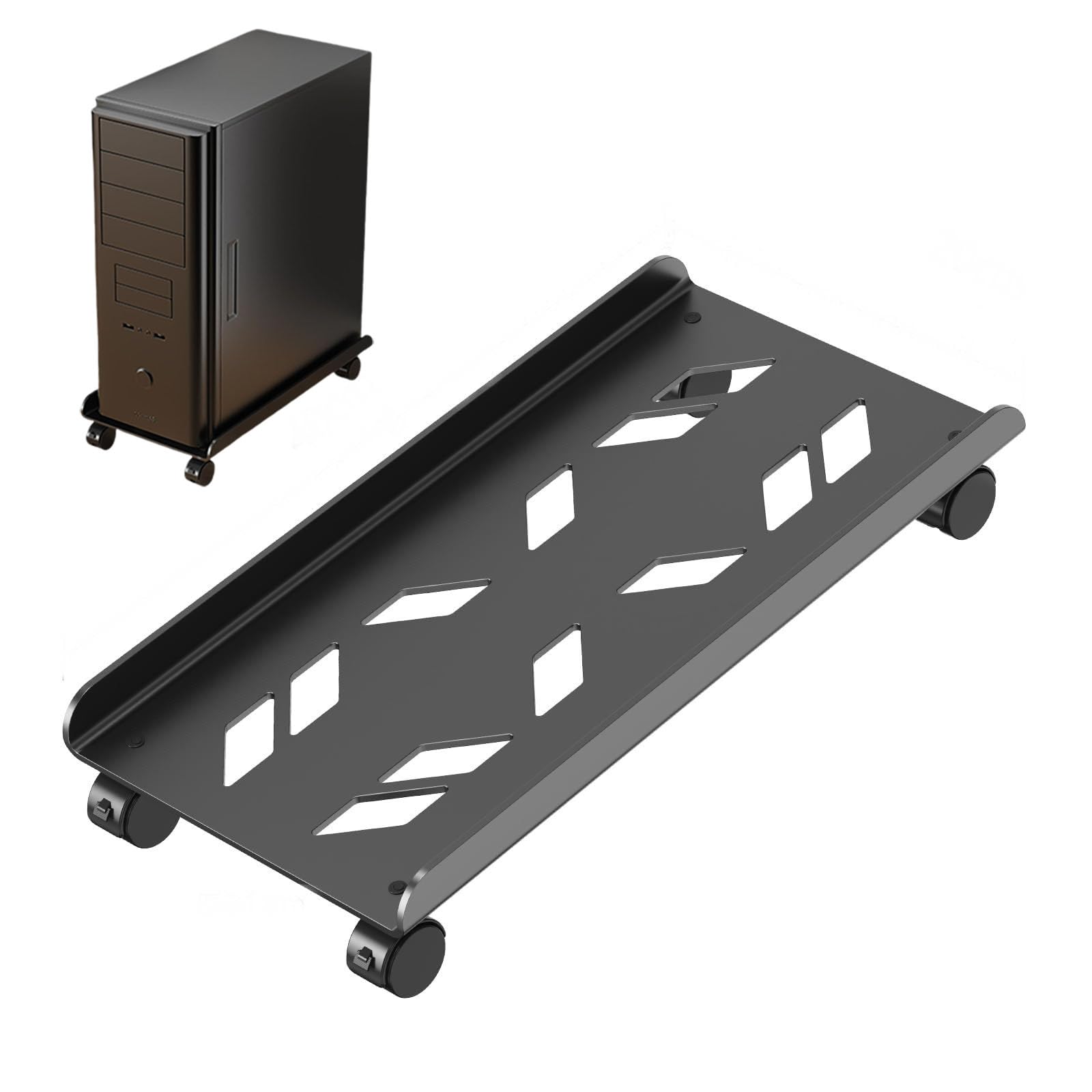 Amazon | BESSTER CPUスタンド PCワゴン キャスター付き台車 移動便利