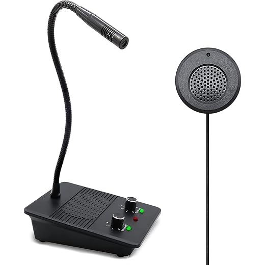 Window Speaker Intercom System Anti Interfernce Dual Way Int