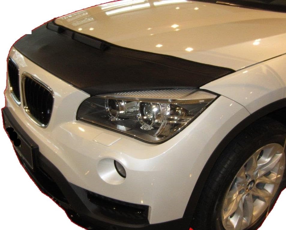 Hood Bra Front End Nose Mask Compatible with BMW X1 E84 2009-2015 Bonnet Bra STONEGUARD Protector Tuning