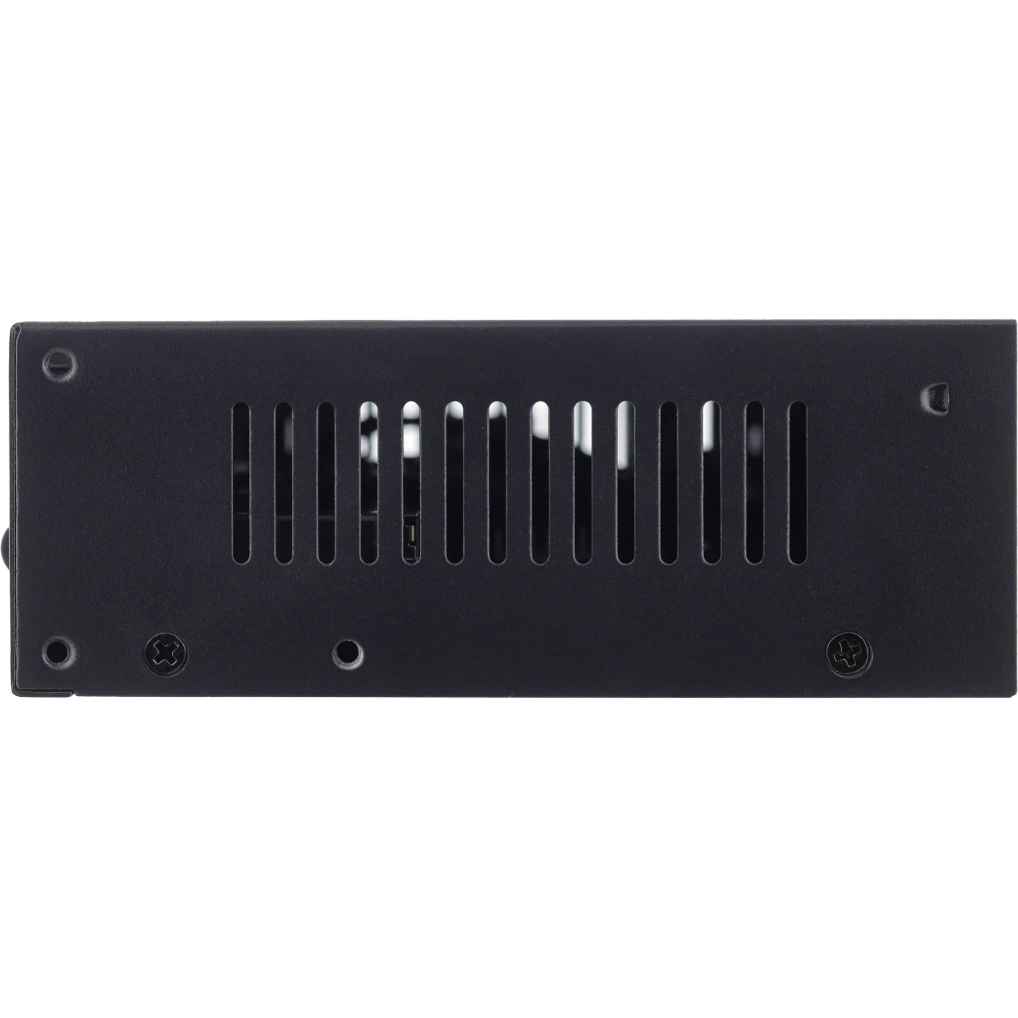 InLine PoE+ Gigabit Netzwerk Switch 5 Port mit 4X PoE+ Ports, 65 Watt, 1x SFP-Port, LWL / Glasfaser, LAN, 1GBit/s, Desktop, lüfterloses Metallgehäuse, schwarz, 32305R