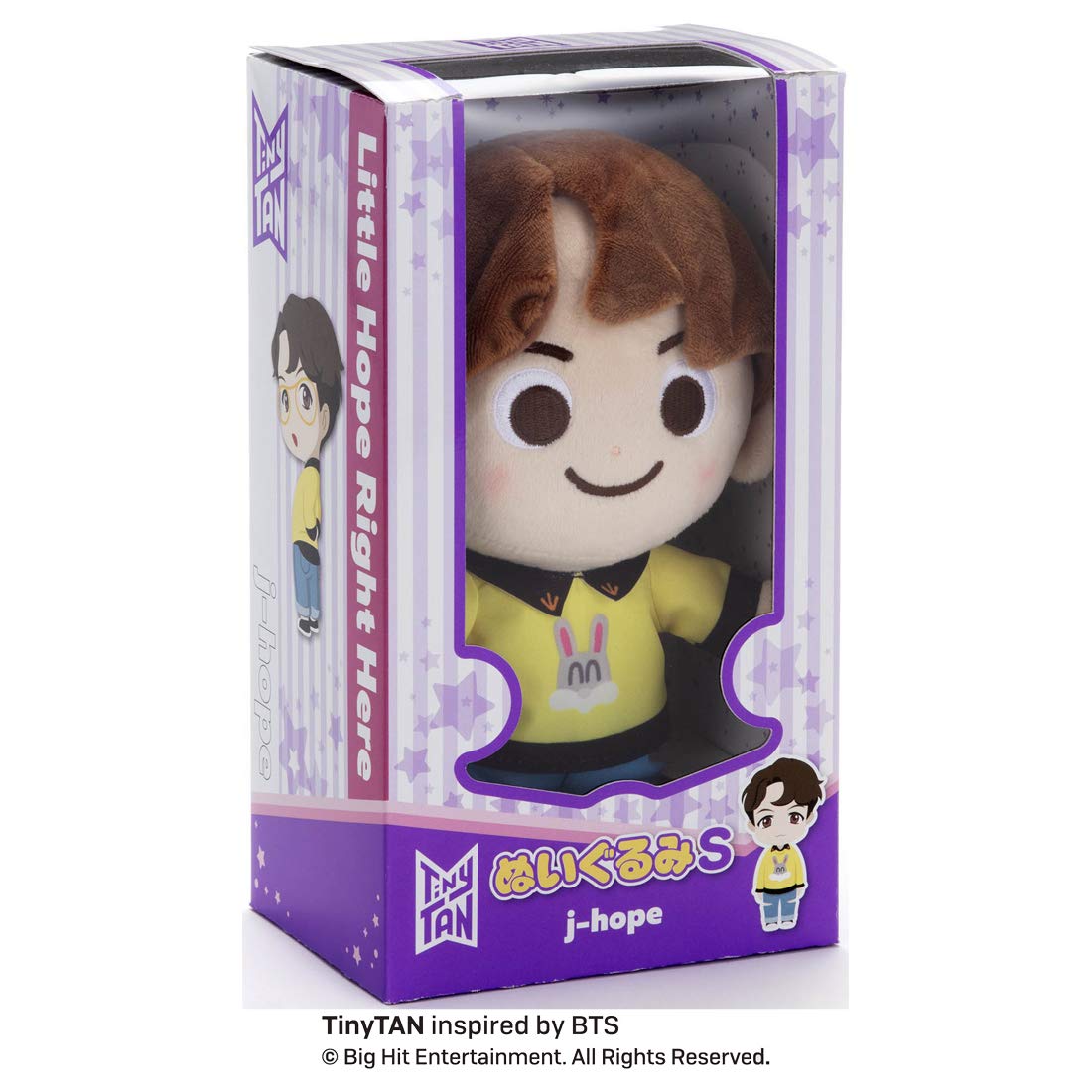 Amazon.co.jp: TinyTAN ぬいぐるみS j-hope 高さ約20cm : おもちゃ