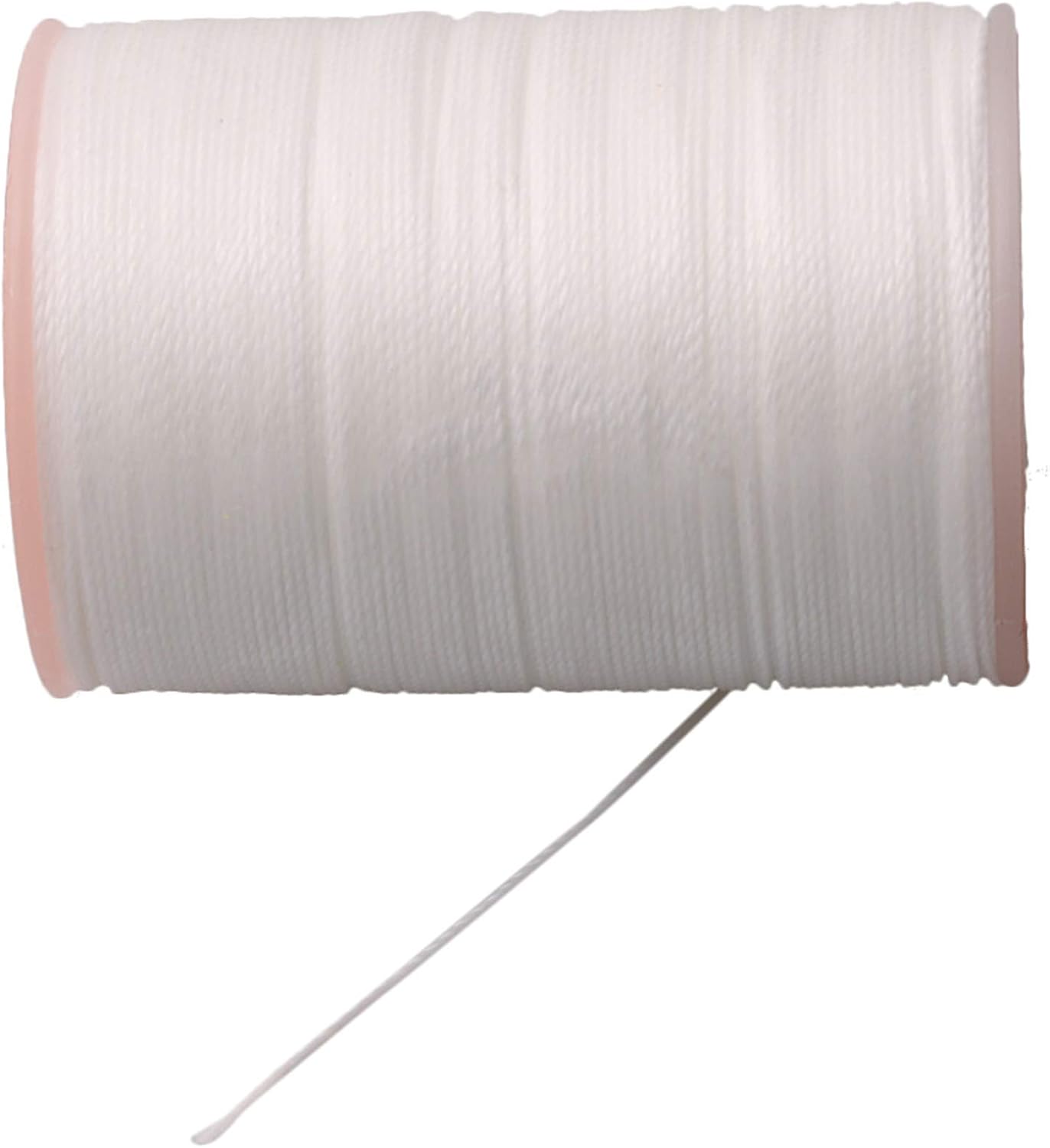Book Binding Thread 0.45mm Leather Sewing Kit Nylon Thread Carpet Repair Kit White Polyester Wax Linen Thread Sewing Thread for Handing Sewing Leather DIY and Bookbinding