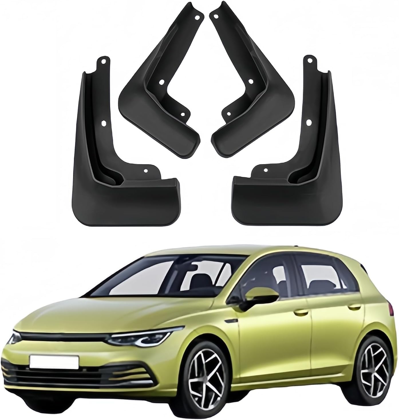 NYSLDSCO Mud Flaps for Volkswagen Golf 8 2020 2021 2022 2023 2024 2025