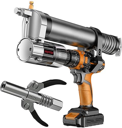 Miniatura 8 de Adaptador de pistola de engrase, convierte herramienta neumática, taladros inalámbricos y destornilladores de impacto en pistola de grasa eléctrica,