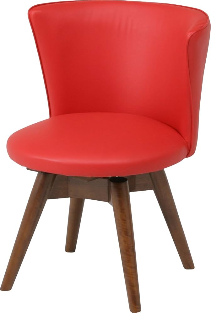 Amazon｜不二貿易 ダイニングチェア クラム 座面回転 合成皮革