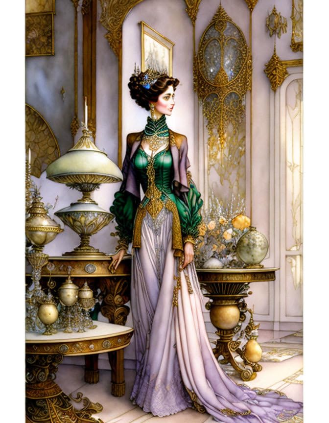 Poster sur toile sans cadre 58x90cm tableau femme moderne table