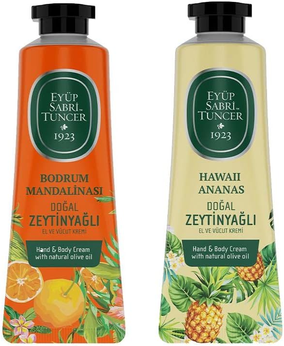Eyüp Sabri Tuncer El ve Vücut Kremi Bodrum Mandalinası ve Havaii Ananas 50 ml