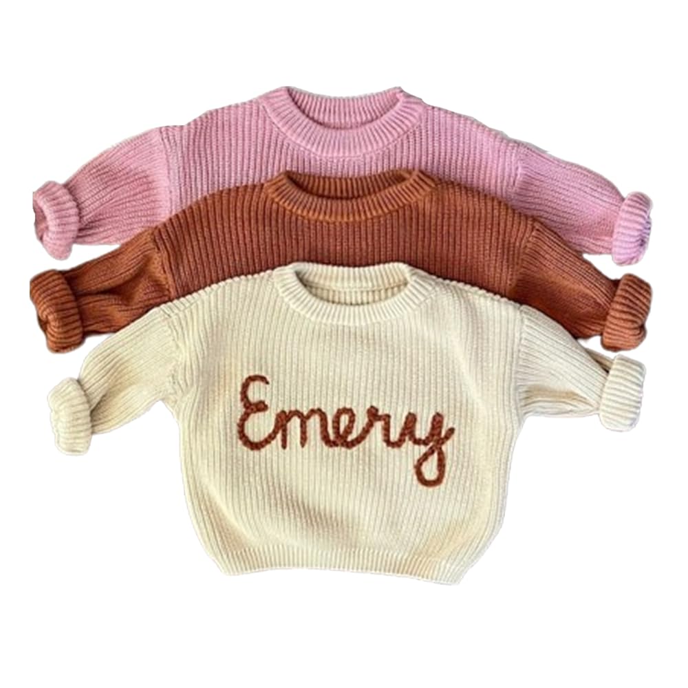【I Need You Baby】Random Embroidery Sweat I Need You Baby/Random Embroidery Cardigan【限定展開