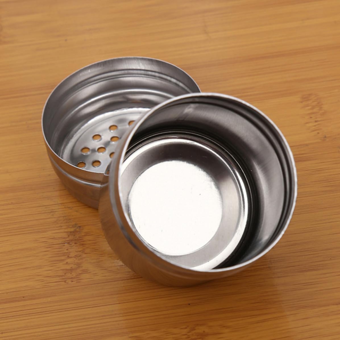 12pcs Metal Pepper Shaker Bottle for Kitchen Baking and Bbq Use